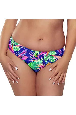 Vivisence Bikinislips Dame Bademode Musterlos Normaler Bund Setteil EU 3000, ,38