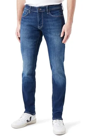 Tommy Hilfiger Herren Jeans Hose Scanton Slim Fit, Blau ( Dark), 29W/32L
