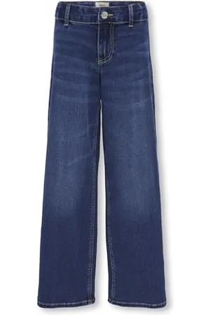 ONLY Mädchen Kogsylvie Clean Wde Leg DNM Bj13964 Noos Jeanshose, , 122 EU