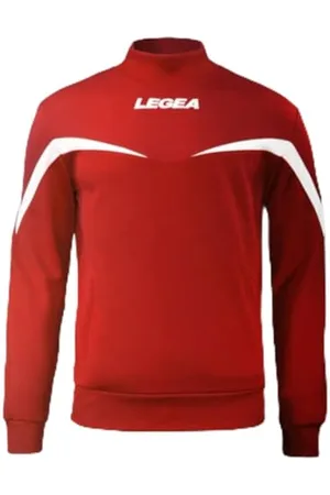 Legea Unisex Calcutta Jacke, Rot/Weiß, M