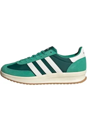 adidas Herren Run 70S 2.0 Shoes Schuhe, Collegiate Green/Core White/Semi Court Green