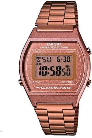 Casio Unisex ErwachseneArmbanduhr Digital Quarz Edelstahl B640WC-5AEF