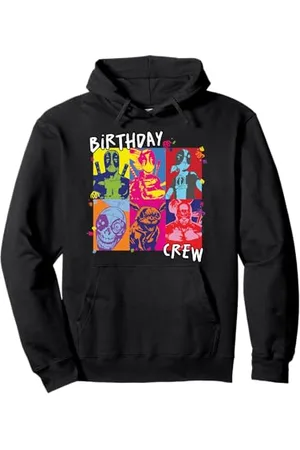 Marvel Deadpool Corps Birthday Crew Matching Birthday Party Pullover Hoodie
