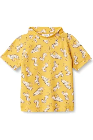 Amazon Mädchen Kurzärmliges Rashguard T-Shirt, , 5 Jahre