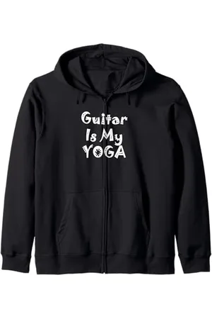 Buy Cool Shirts Gitarre ist meine Yoga-Entspannungstechnik Kapuzenjacke