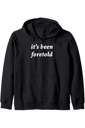 Buy Cool Shirts Es wurde vorhergesagt Kapuzenjacke