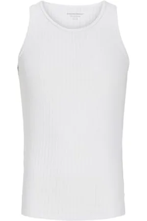JACK & JONES Jorretiro Pointal Rib Tank Top Se25