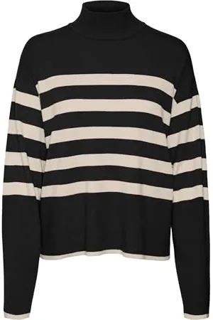 VERO MODA VMCHAPPINESS LS HIGHNK Pullove GA BO CU
