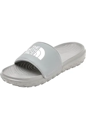 The North Face NF0A8A9070N M NEVER STOP CUSH SLIDE Herren CONCRETE/TNF WHITE EU 39