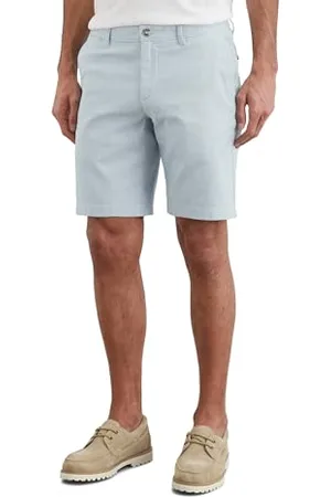 Marc O’ Polo Marc OߴPolo Herren Shorts mit Stretch-Anteil Slim Fit, Blau (Multi/Wedgewood), 32