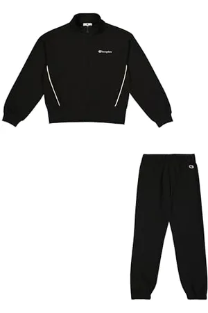 Champion Mädchen Legacy Girl-Full Zip Sweatsuit Elastic Cuff Trainingsanzug, , 7-8 Jahre