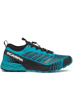 Scarpa Unisex Ribelle Run Speed Force Traillaufschuhe, Blau/Schwarz, 44 EU