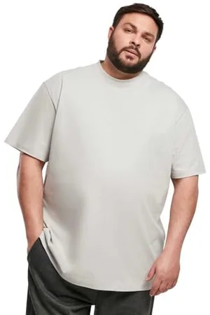 Urban classics Herren T-Shirt Tall Tee, Oversized T-Shirt für Männer, Baumwolle, gerippter Rundhals, , S