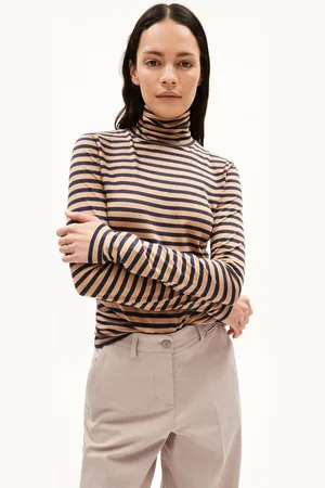 Armedangels GRAZILIAA STRIPES Slim Fit Longsleeve - (L)
