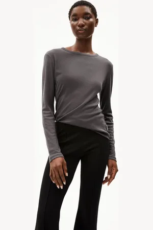 Armedangels MAIAA WOOL BLEND Fitted Langsarmshirts - (L)