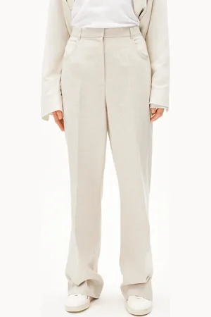 Armedangels JUMAA STRAIGHT LINO Regular Fit Webhosen - (L)