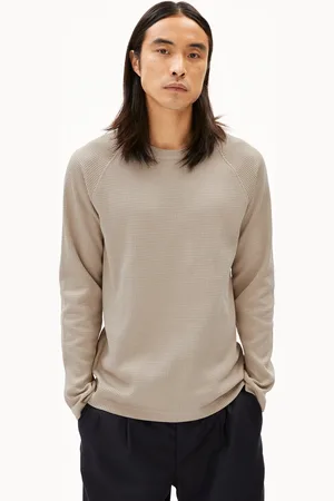 Armedangels JOSUAA WAFFLE Relaxed Fit Langsarmshirts - (M)