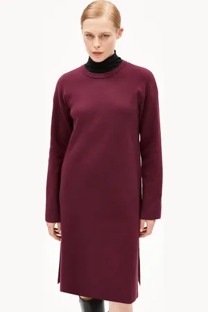 Armedangels ROSANNIAAS Relaxed Fit Strickkleid - (L)