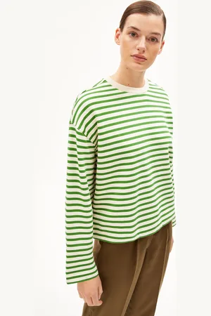 Armedangels FRANKAA MAARLEN STRIPE Oversized Fit Sweatshirt - (M)