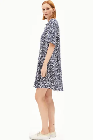 Armedangels MAAERHA MOSAIC LINO Regular Fit Kleid - (L)