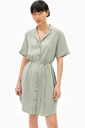 Armedangels MABELAA MUSSELIN Relaxed Fit Kleid - (L)