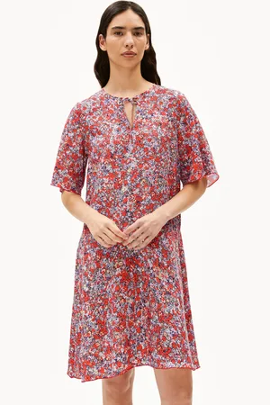 Armedangels MAAERHA MOSAIC LINO Regular Fit Kleid - (L)