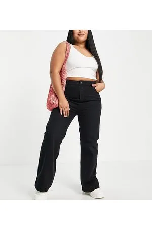 Yours – Jeans in mit weitem Bein