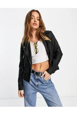 Y.A.S Y.A.S – Sophie – Weiche Bikerjacke aus Leder