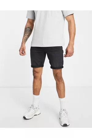 Only & Sons – Jog-Shorts aus Denim in verwaschenem