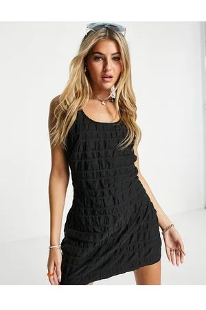Weekday – Minikleid in mit U-Boot-Ausschnitt und Racerback-Design