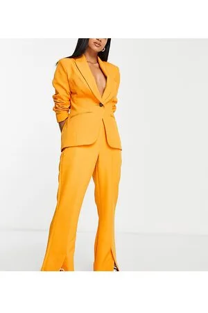 River Island – Schlaghose in mit Saumschlitzen, Kombiteil