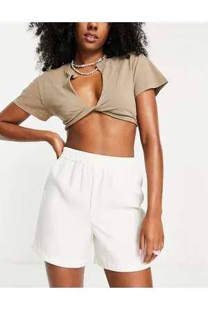 JJXX – Boxershorts aus Popeline in Creme