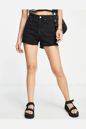 Weekday – Rowe – Jeansshorts in Echo
