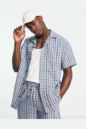 JACK & JONES Premium – Jeanshemd mit Reverskragen, Kombiteil
