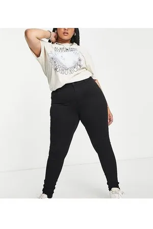 ONLY – Augusta – Skinny-Jeans mit hoher Taille in