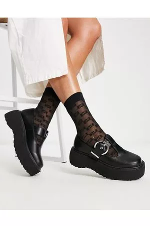 ASOS – Morgana – Flache Mary-Janes in mit dicker Sohle