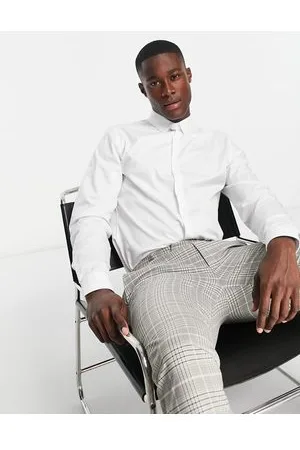 Topman – Langärmliges, elegantes Hemd mit schmalem Schnitt in