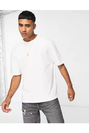 River Island – Weißes Oversize-T-Shirt