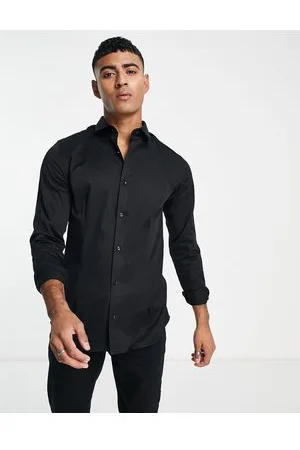 JACK & JONES – Premium – Superenges, elegantes Hemd mit Stretch-Anteil in