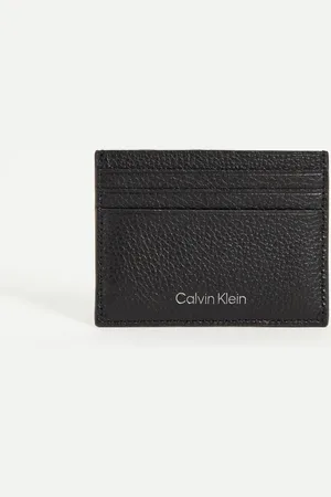 Calvin Klein – Kartenetui aus Leder in