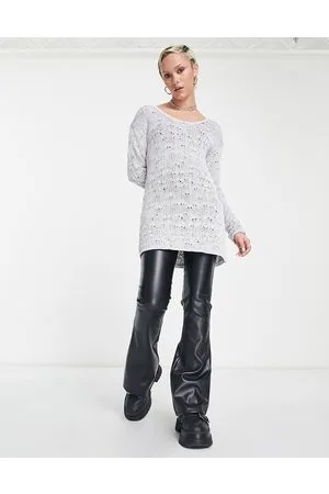 Weekday – Melany – Strukturiertes Mini-Strickkleid in