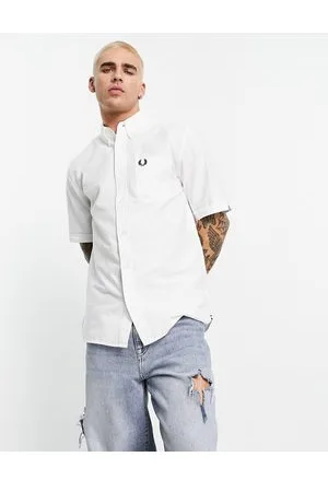 Fred Perry – Kurzärmliges Oxford-Hemd in