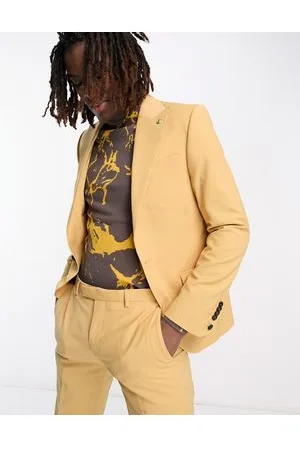 Twisted Tailor – Buscot – Anzugjacke in Honiggelb