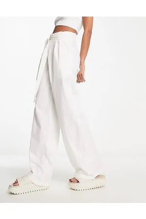In The Style – Palazzo-Hose in mit hohem Bund und weitem Bein