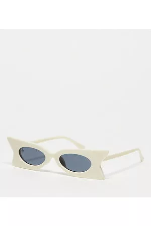 Jeepers Peepers X ASOS – Exklusive, eckige Sonnenbrille in