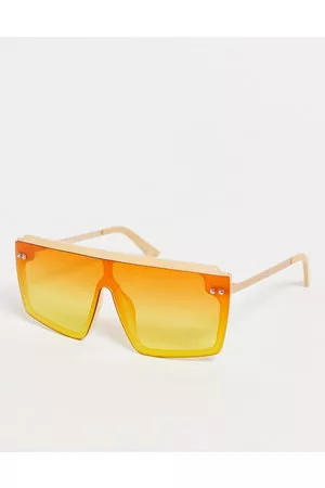 Jeepers Peepers Damen Sonnenbrillen - – Visor-Sonnenbrille in mit Farbverlauf
