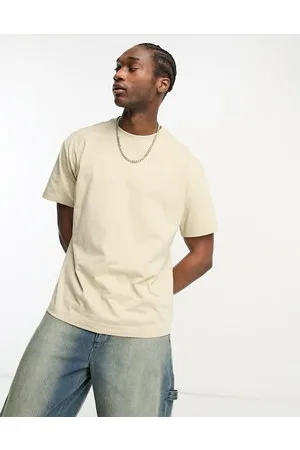 Weekday – Oversize-T-Shirt in Beige