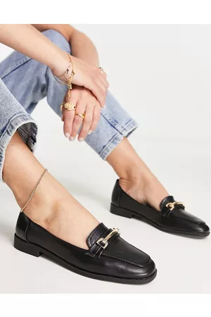 ASOS – Verity – Flache Loafer in mit Metallverzierung