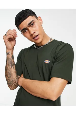 Dickies – Mapleton – T-Shirt in Olivgrün mit kleinem Logo