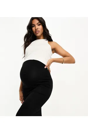 ASOS ASOS DESIGN Maternity – Midi-Bleistiftrock aus Jersey in